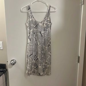 Newspaper dress